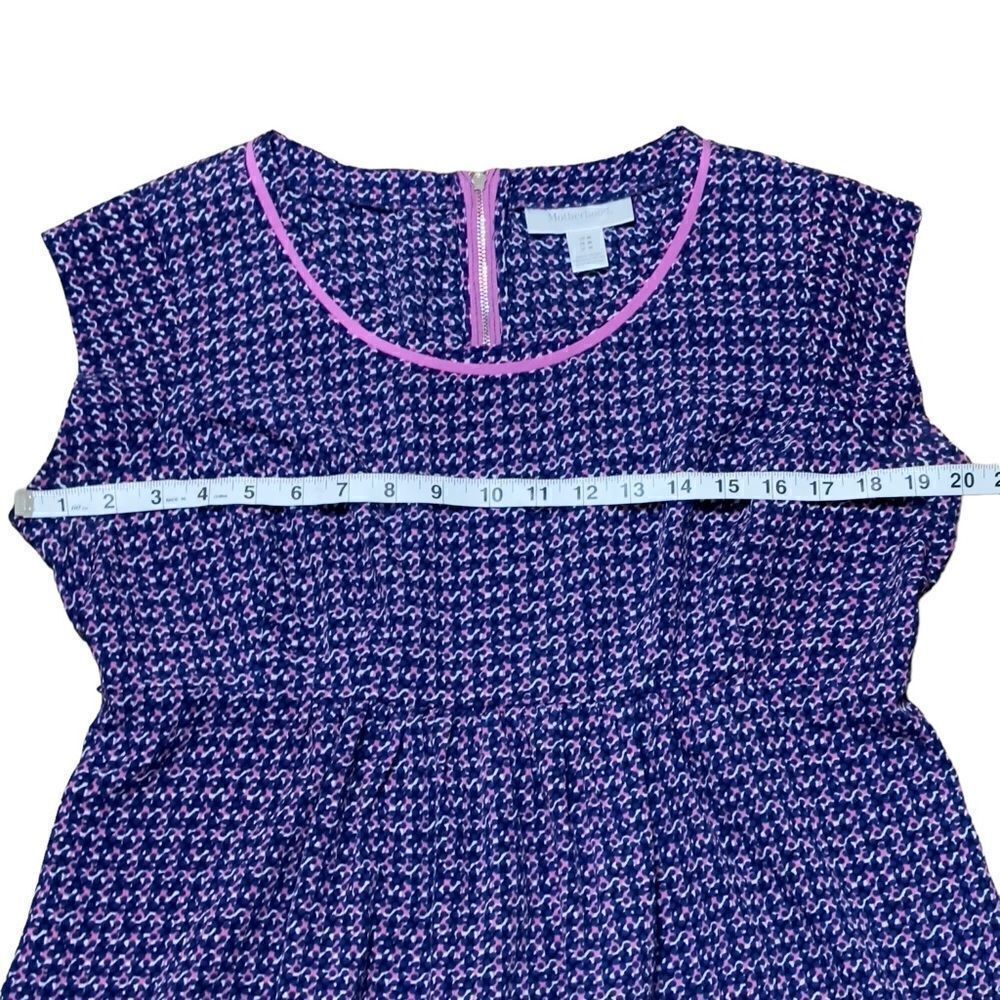 MOTHERHOOD Back Zip Maternity Top MEDIUM - Picture 4 of 13